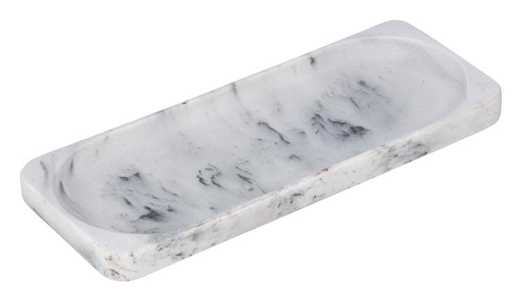 Porte-savon Wenko Desio aspèct marbre L10,80cm 