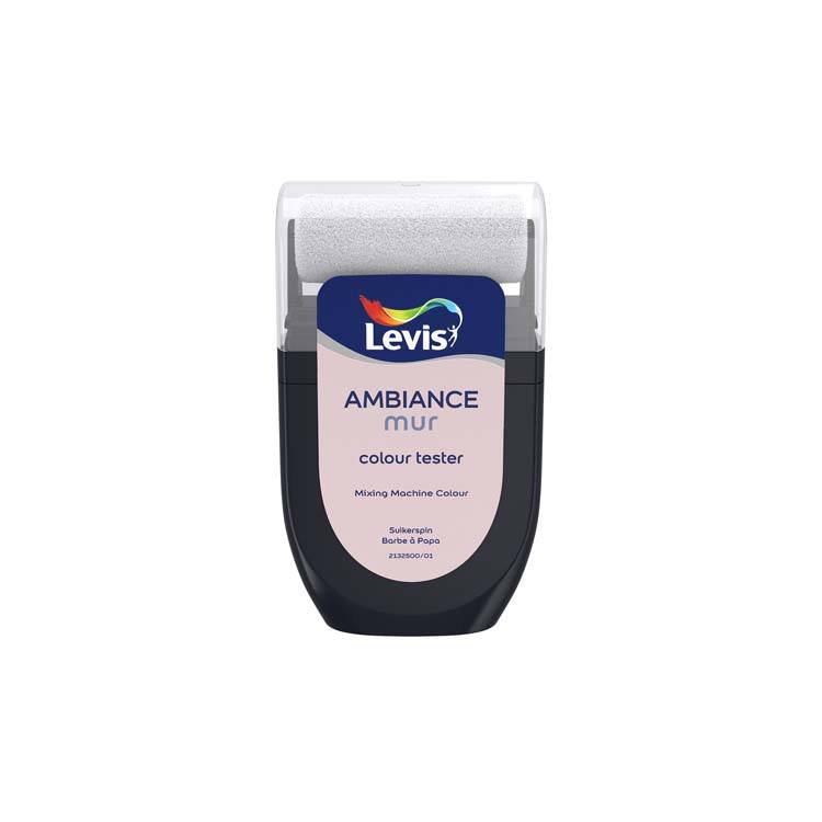 Levis verf Ambiance mur mat tester 30ml suikerspin