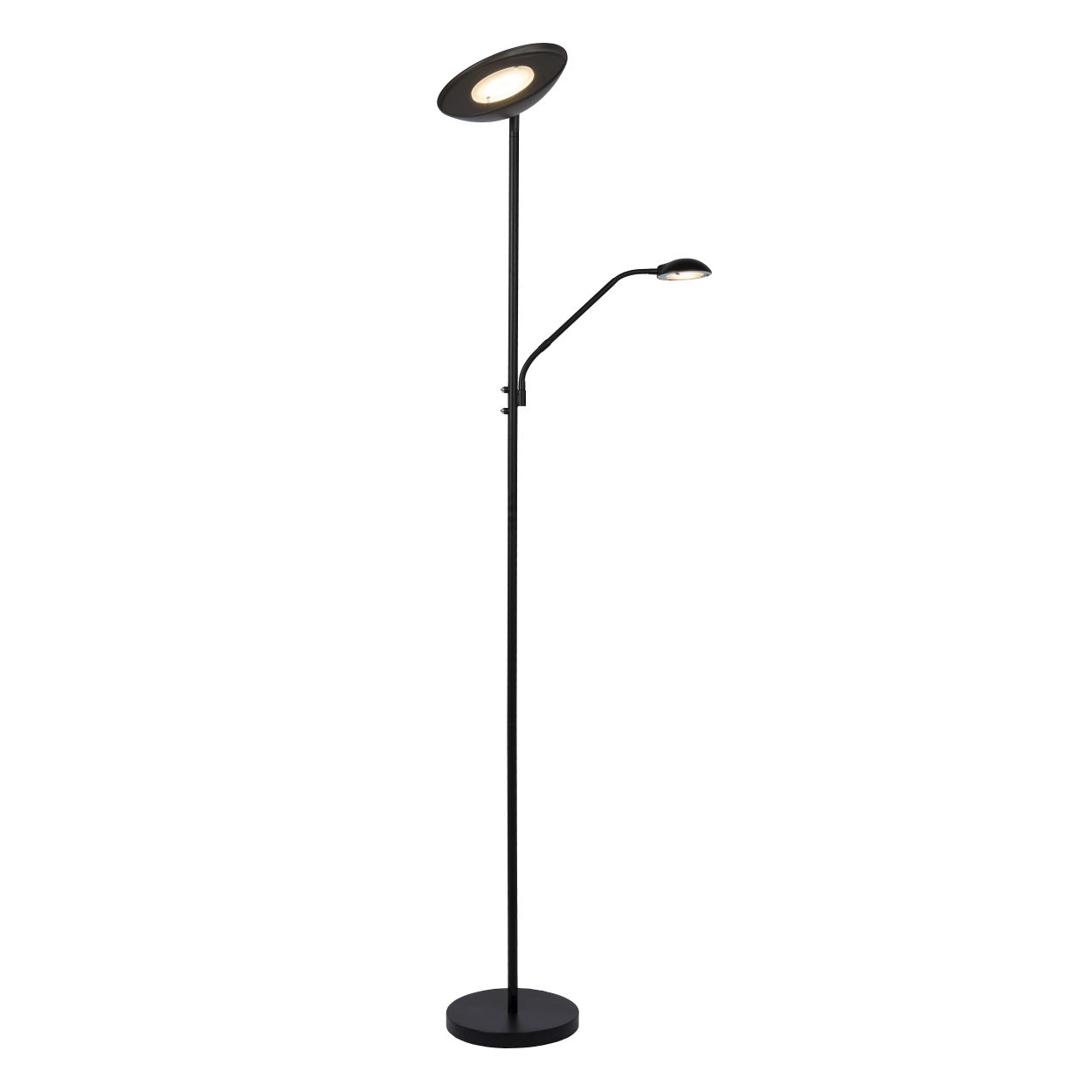 ZENITH - Lampe de lecture - Ø 25,4 cm - LED Dim. - 3000K - Noir