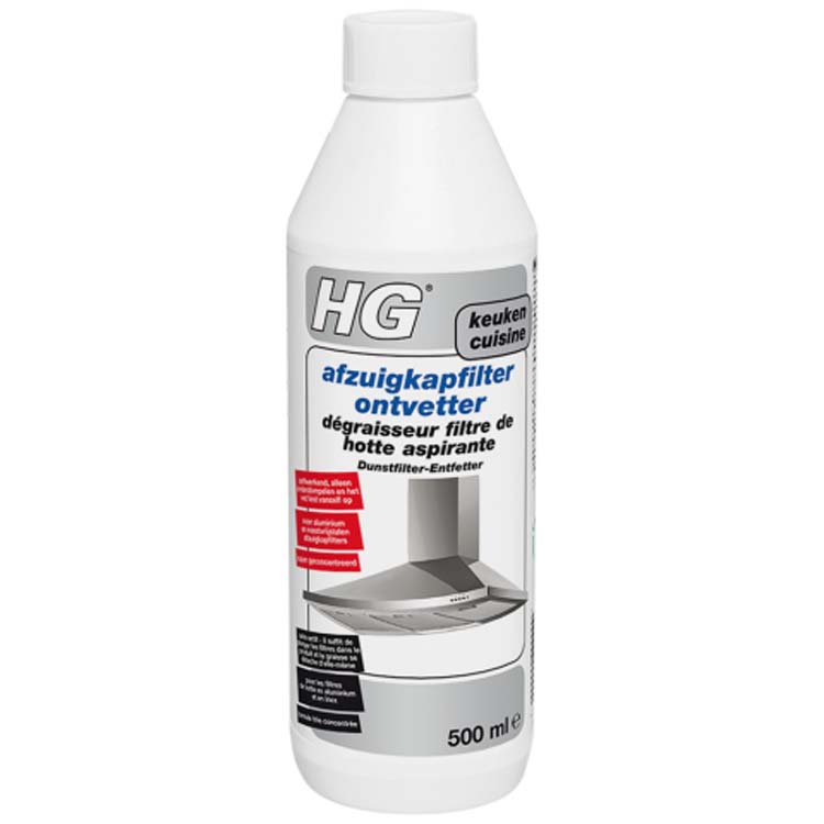 HG afzuigkapfilter ontvetter