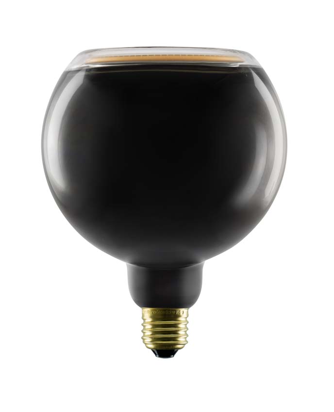 Led floating globe - Ø 12.5cm - zwart - 4W - E27 - 240 lumen - 2200K