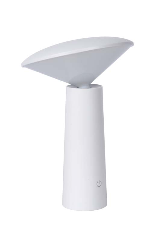 Tafellamp Buiten - Ø 13,7 cm - LED Dimb. - 1x4W 6500K - IP44 - Wit