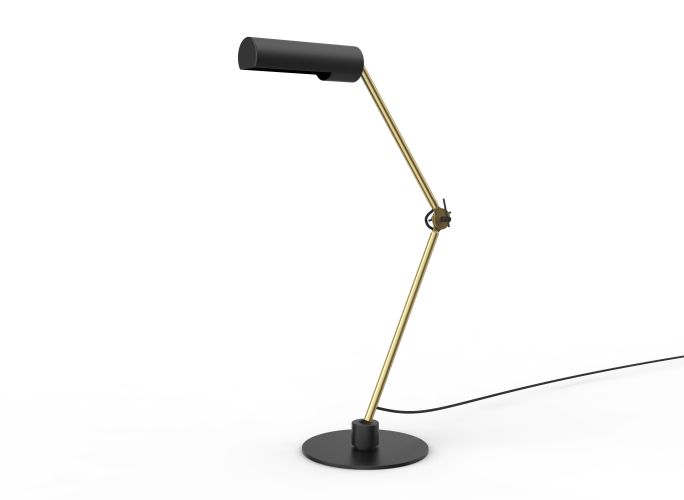 SLENDER Lampe de Table E27/25W Noir