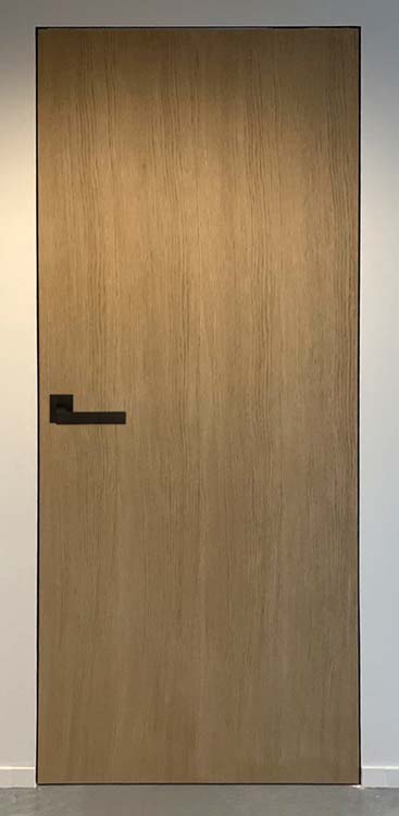 Bloc-porte Xinnix X40 kit + panneau de porte placage chêne 73x211.5cm