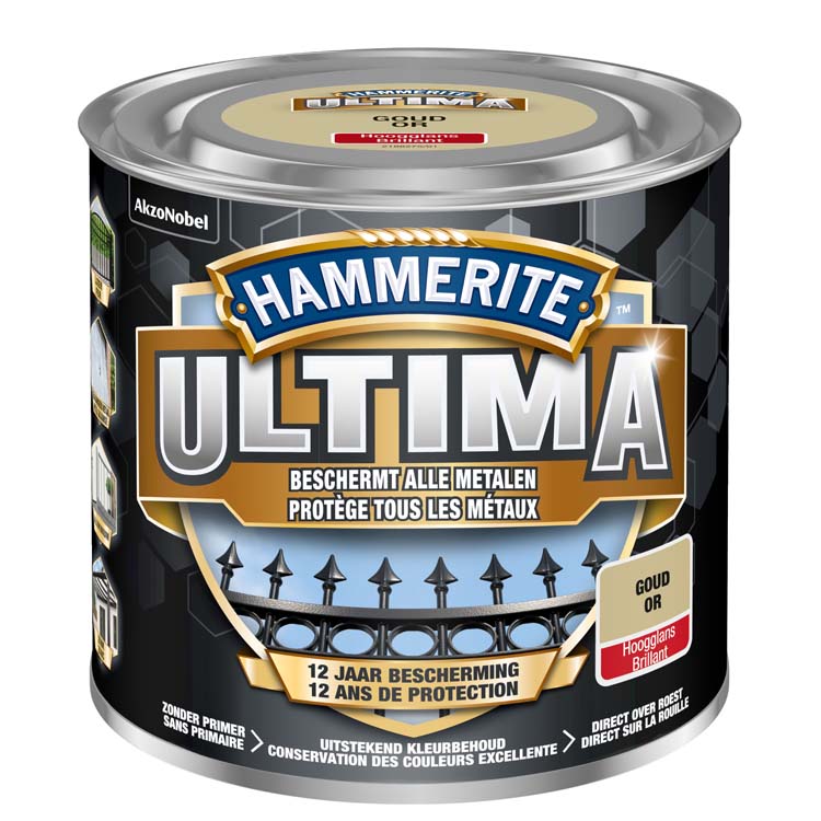 Hammerite ultima or haute brillance 250ml