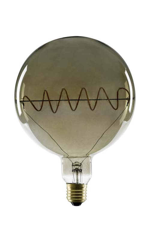 LED Lamp Bridge Globe - Plus Smokey Grey - 6W - 250LM - E27