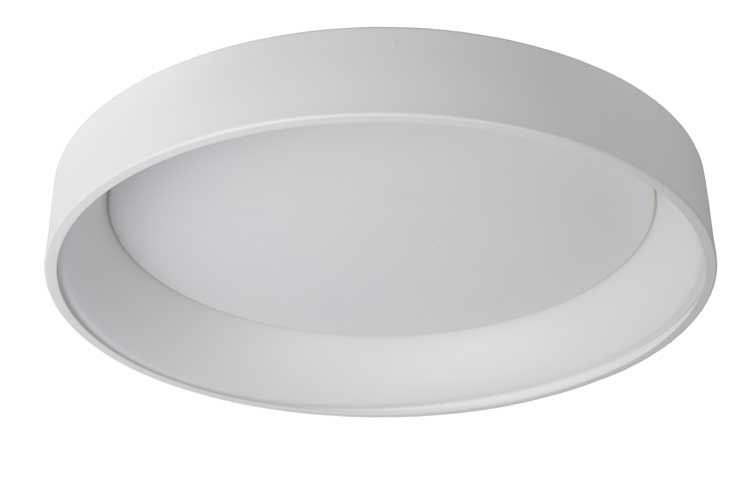 Lucide TALOWE LED - Plafonnier - Ø 80 cm - LED Dim. - 1x80W 3000K - Blanc