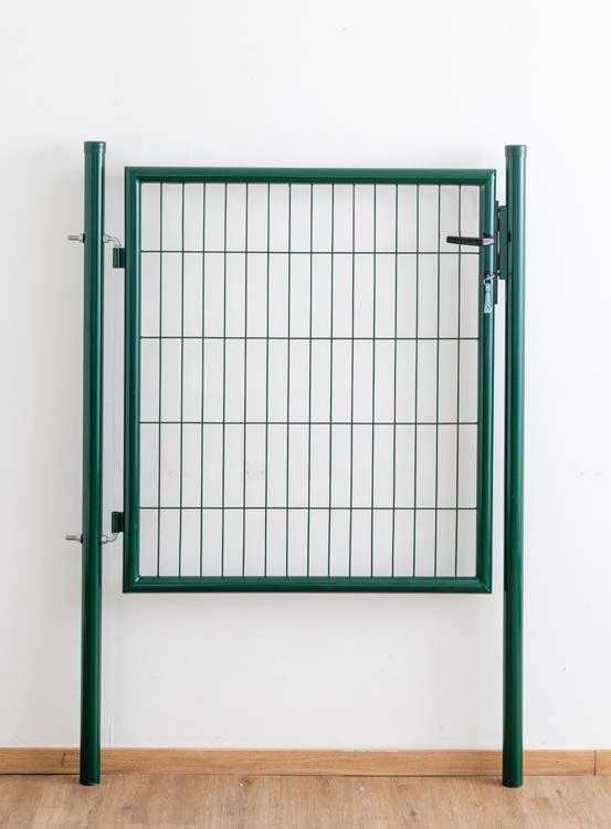 Tuinpoort enkel groen eco 100x100cm