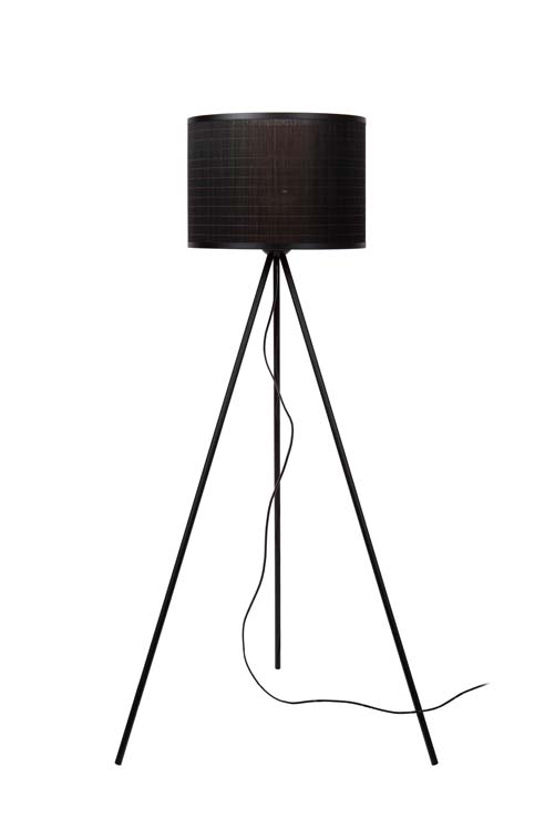 Lucide TAGALOG - Lampadaire - Ø 55 cm - 1xE27 - Noir