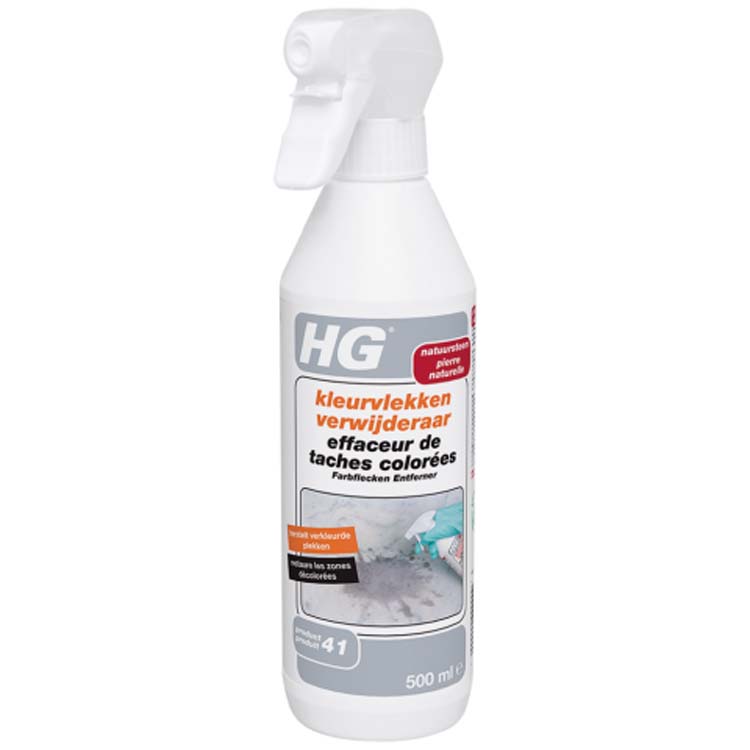 HG natuursteen kleurvlekken verwijderaar (marble stain colour remover) (HG product 41)