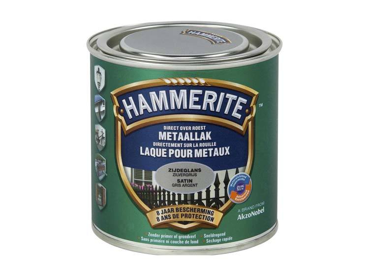 Hammerite laque satin 0,25l gris argent