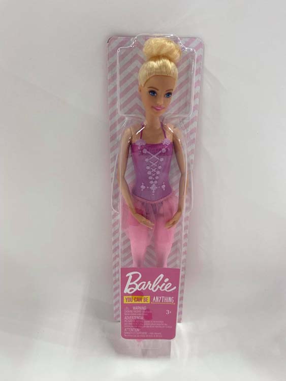 Barbiepop ballerina blond haar