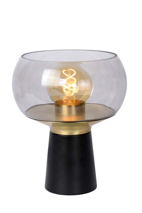 Lampe de table - 1xE27 - Noir