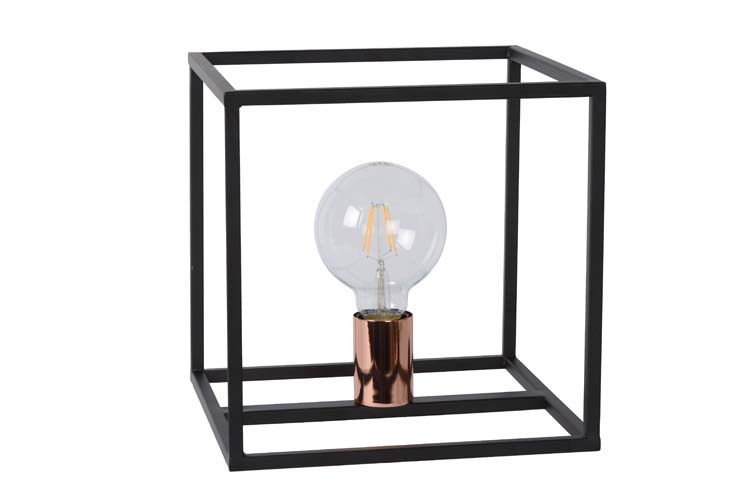 Tafellamp - E27 - 25cm - Zwart