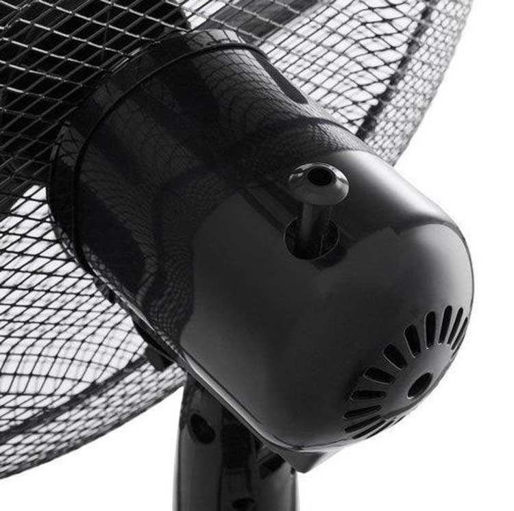 Ventilateur silent noir sur support H130 cm D40 cm
