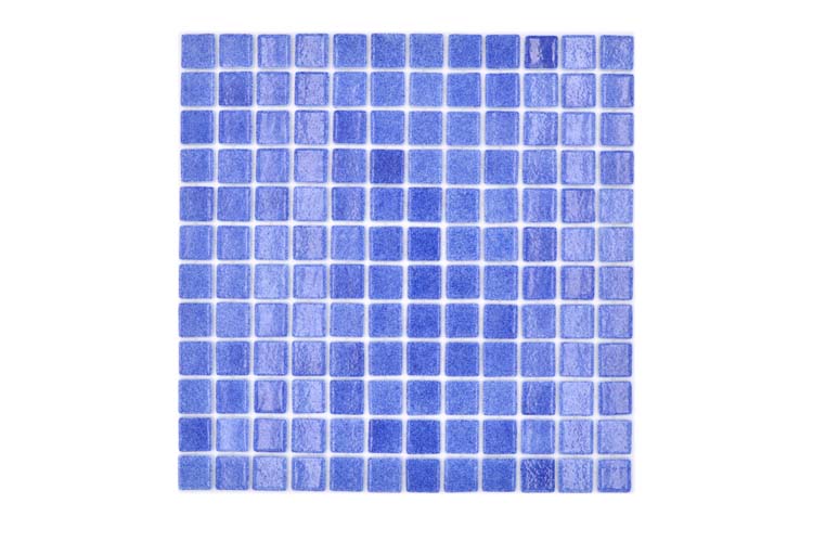 Mozaïek Eco marino blauw 31,6 x 31,6 cm