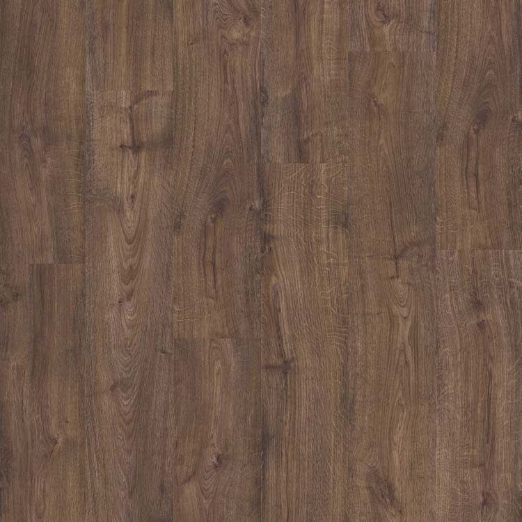 Vinyle Quick-step bloom medium planks 6mm chêne d'automne chocolat brun foncé