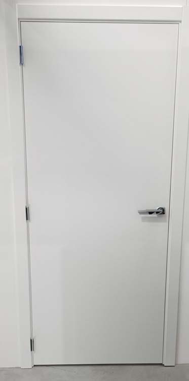 Binnendeur compleet prof 93x201.5cm Soft mat wit 130-155mm Links