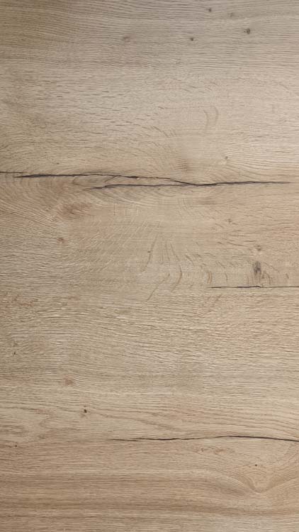 Complete deur tubespaan realwood oak horizont + zwarte deurkast 83cm