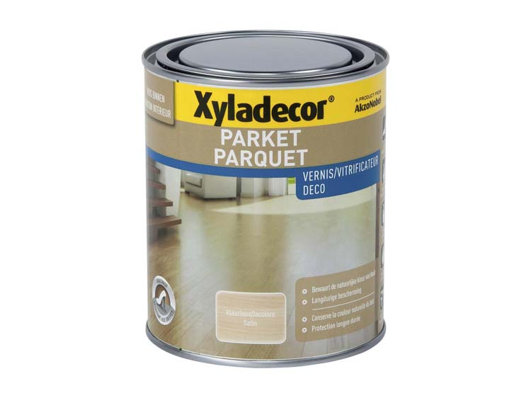 Xyladecor vitrificateur parquet à séchage rapide satin 0,75l