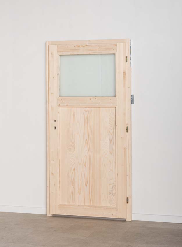 Porte extérieure en bois Sorin L 980 x H 1980 mm G