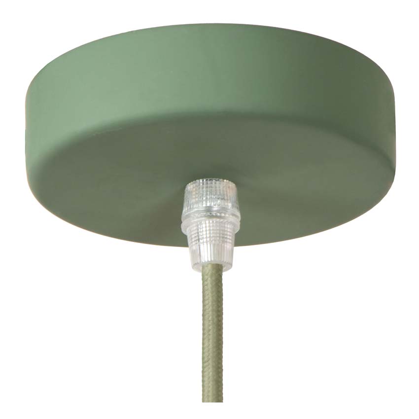 Lucide MAURO - Hanglamp Kinderkamer - 1xE27 - Groen