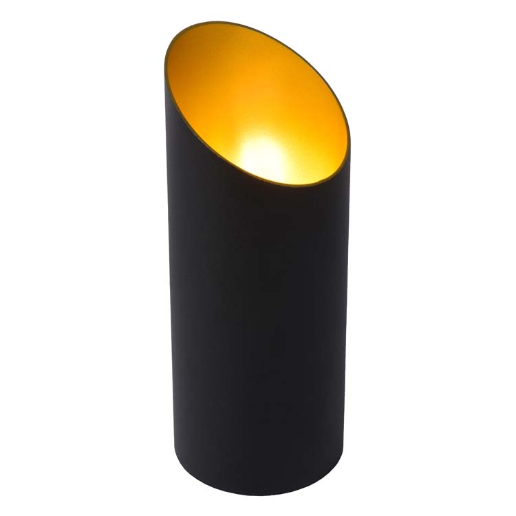 Lampe de table noir Ø9,6 1xE27 40W métal