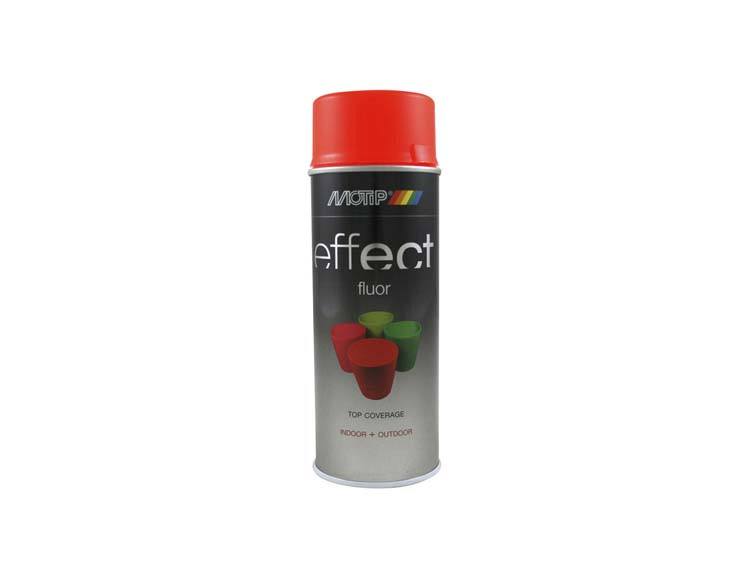 Motip Effect Fluor laque en spray 0,4l rouge-orange
