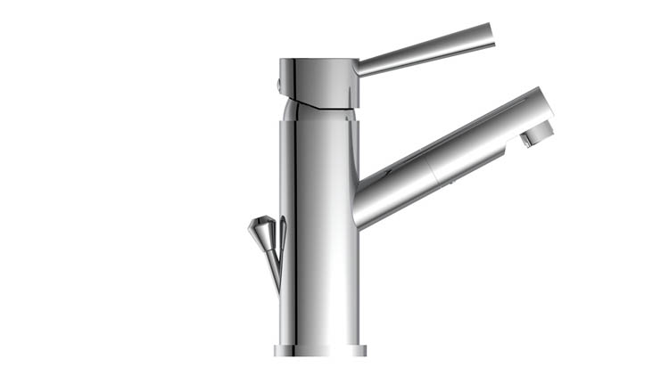 Robinet de lavabo Charlotte 18,52cm chrome