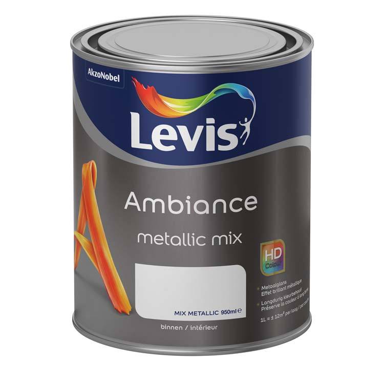 Levis Ambiance mur metallic mix base 1l