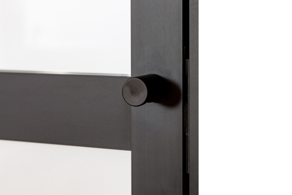 Binnendeur metaal Alu Glass Tily Links incl.deurkader 880x2040mm