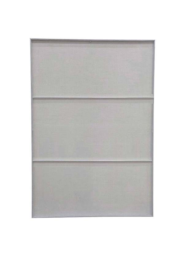 Moustiquaire blanc pour fenêtre budget 1400 x 1900mm avec brosse à clipser