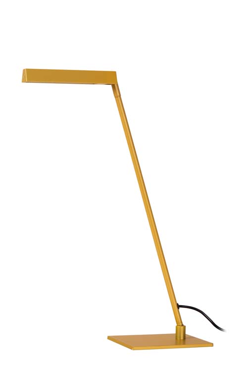 Lucide LAVALE - Lampe de table - LED Dim. - 1x3W 2700K - Jaune Ocre