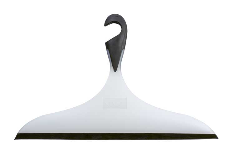 Raclette de douche Wenko Loano xxl 34cm noir-blanc