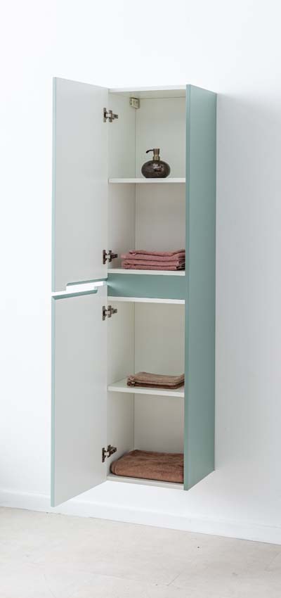 Armoire colonne Truman gris-vert  400 mm