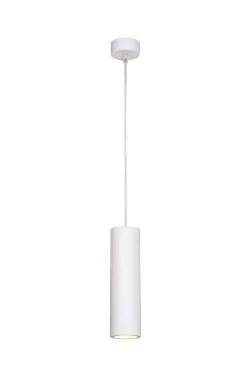 Lucide GIPSY - Hanglamp - Ø 7 cm - GU10 - Wit