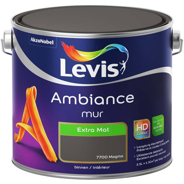 Levis Ambiance muurverf extra mat 2,5l magma