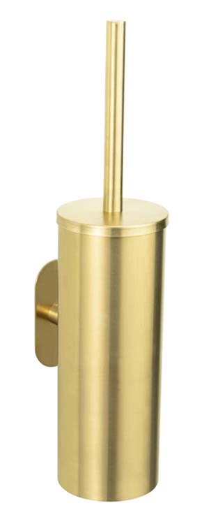 Toiletborstelhouder Wenko Orea hangend Turbo-Loc mat goud