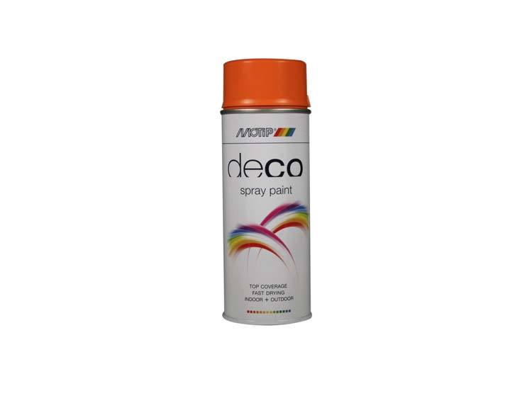 Motip Deco lakspray hoogglans 0,4l pastel oranje