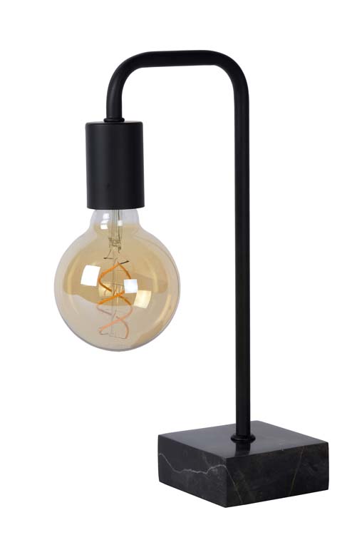 LORIN - Lampe de table - 1xE27 - Noir