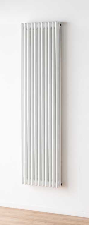 Radiateur design Dell 180x48cm blanc mat 2608 watt