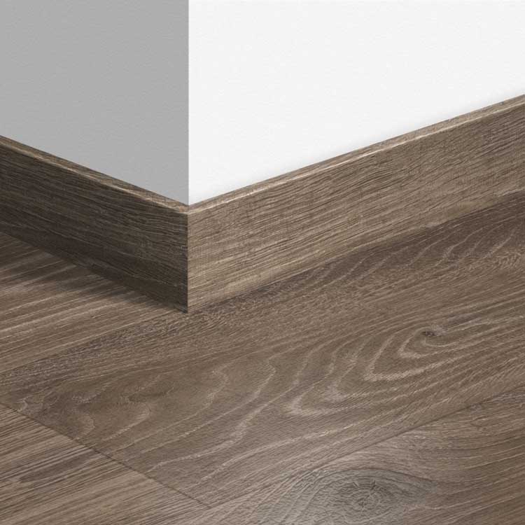 Plinthe parquet Quick-Step 14 x 77 x 2400 mm Chêne des Bois marron