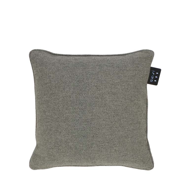 Coussin chauffant confort gris 50 x 50 cm