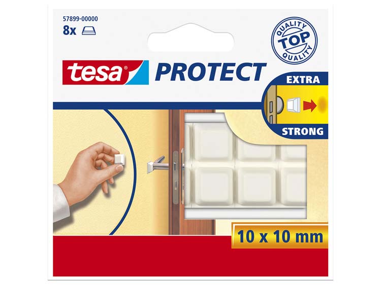 Tesa Protect beschermblokje wit 8 stuks