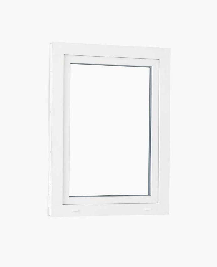 1-VAN Châssis oscillo-battant pvc Elegant blanc/bl B750xH1000 mm G