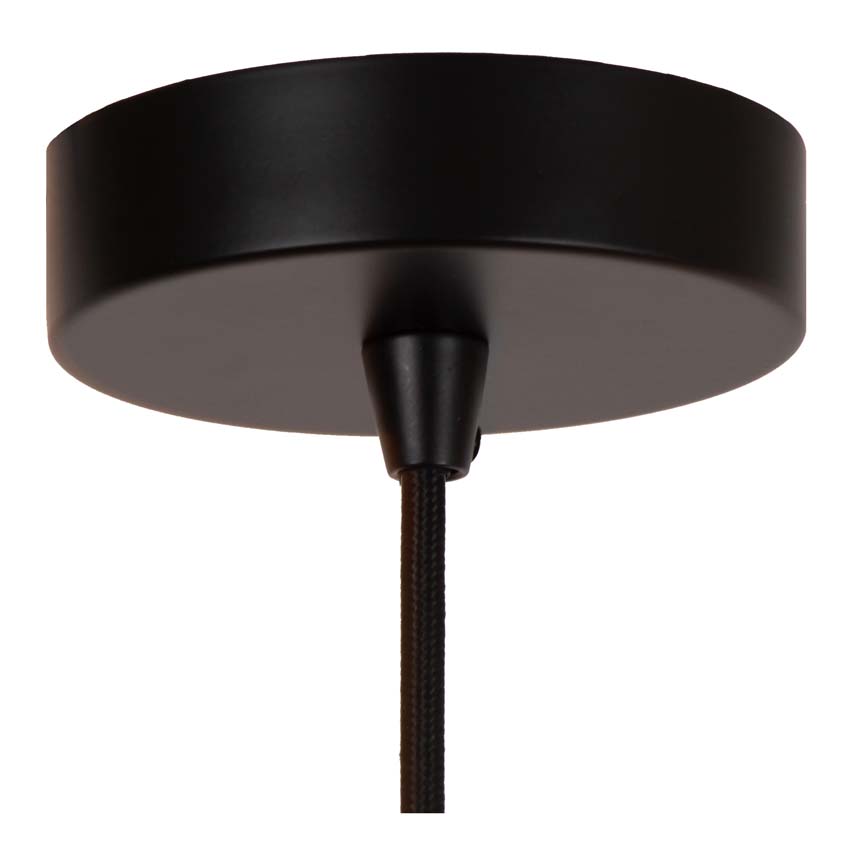 ALMELO - Hanglamp - Ø 40 cm - 1xE27 - Zwart