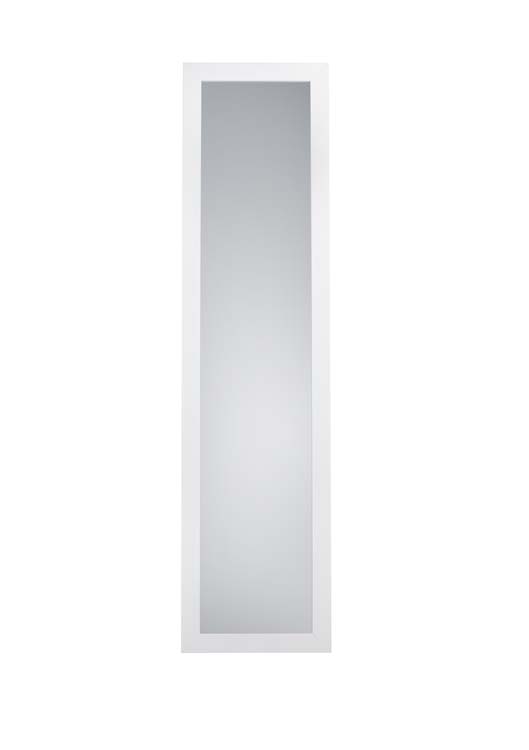 Miroir MDF debout blanc 40x160 cm