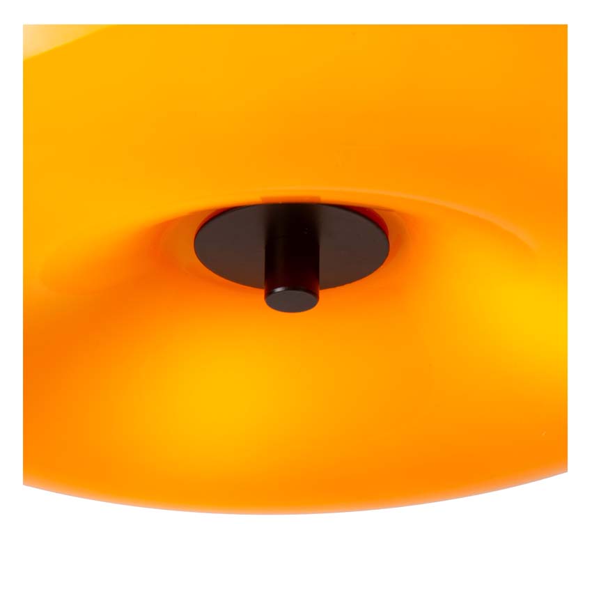 Lucide SENTINO - Plafonnière - Ø 30 cm - 3xG9 - Oranje