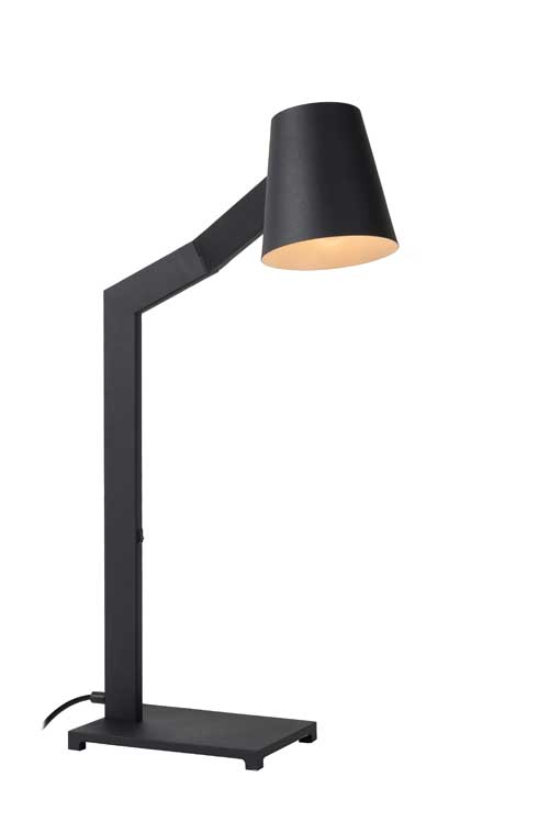 Lucide MIZUKO - Bureaulamp - E14 - Zwart