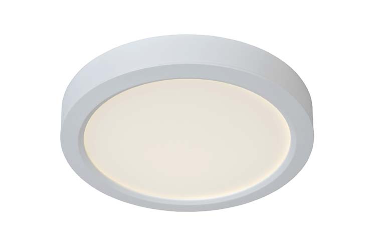 Lucide TENDO-LED - Plafonnière - Ø 22 cm - LED - 1x18W 3000K - Wit